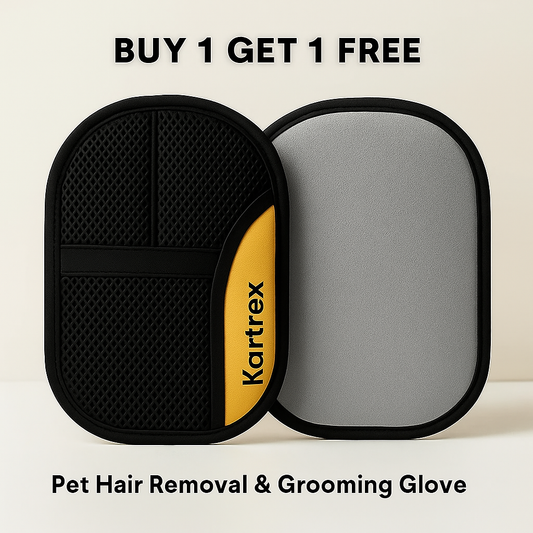 Pet Hair Removal Gloves (Pack of 2)